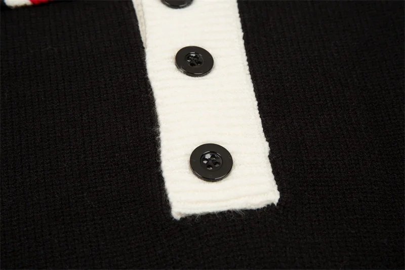 RHUDE 2023 New autumn and winter knitted sweaters