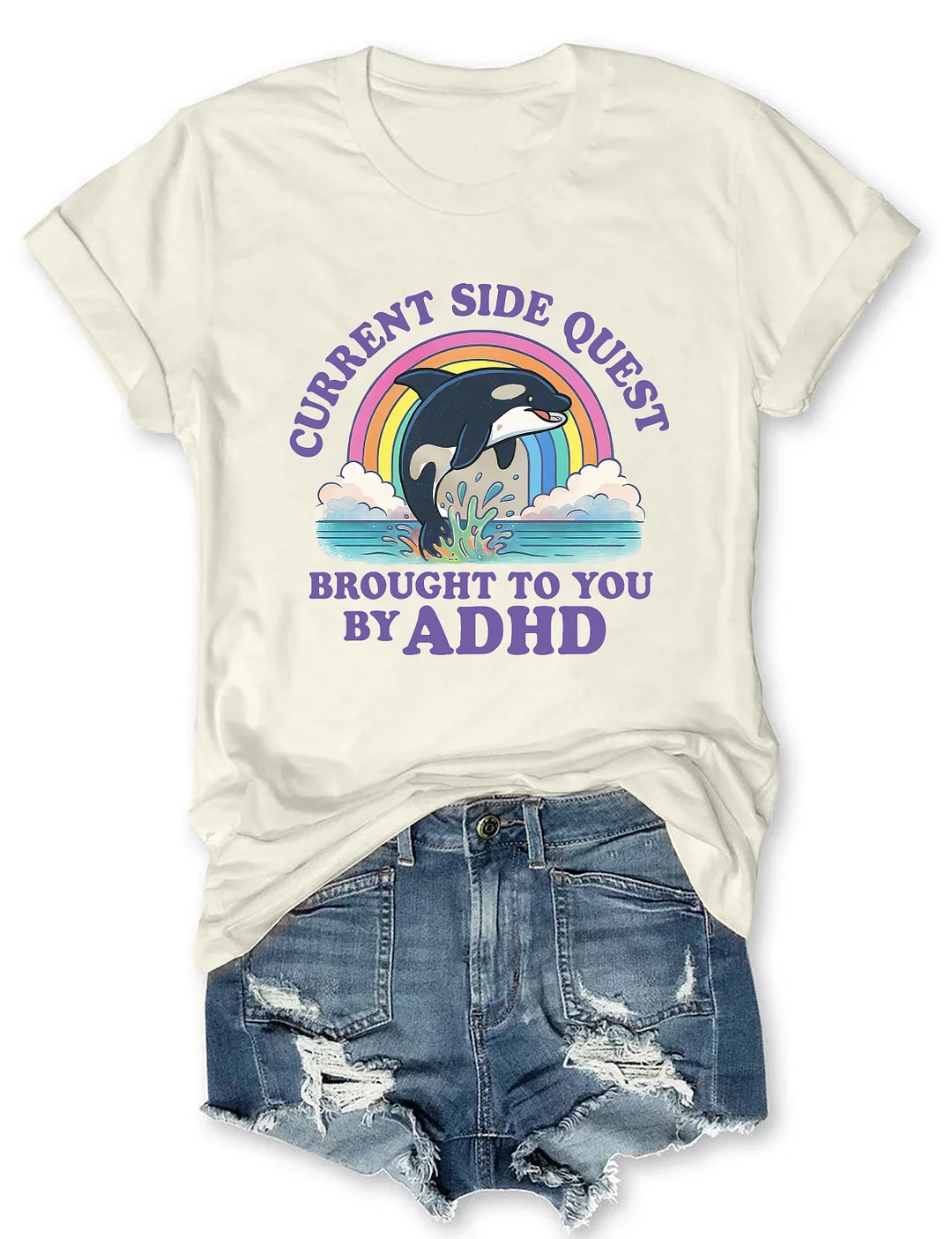 Funny ADHD T-shirt