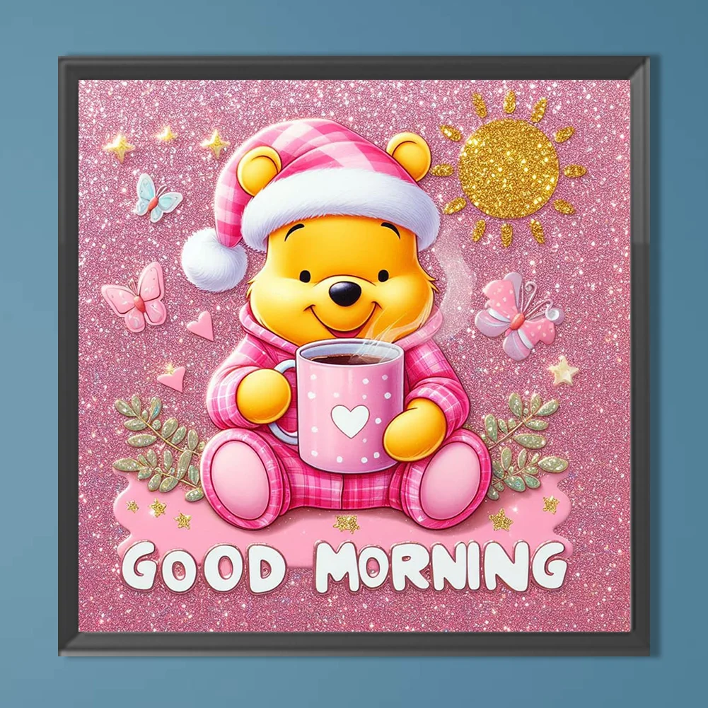 Diamond Painting - Full Round Drill - Winnie the Pooh(Canvas|40*40cm)