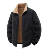 Winter Warmth Fleece Jacket with Sherpa Lining - Perfect for Outdoor Adventures by Inlyline