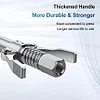  Grease Gun Coupler,Double Handle Grease Gun Tips Heavy Duty 10,000 PSI, Quick Lock-on and Release, Compatible with All Grease Guns Fittings 1/8" NPT