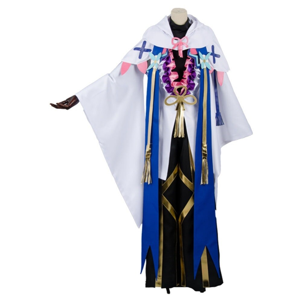 Fate Grand Order Caster Merlin Ambrosius Cosplay Costume