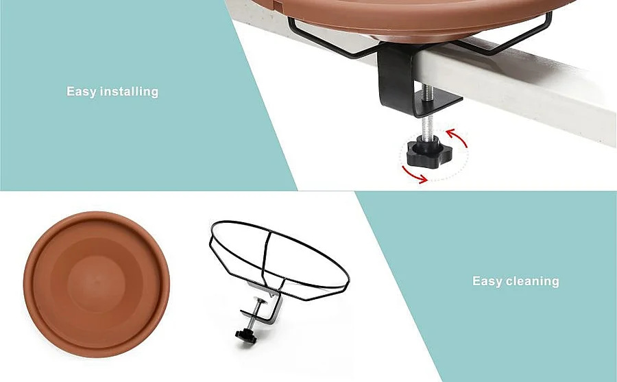 deck mounted bird bath railing bird bath fence deck mounted bird bath railing bird bath fence