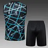 2025/2026 Inter Milan Pre-Match Training Black Starry Sky Vest+Shorts Football1:1 Thai Quality