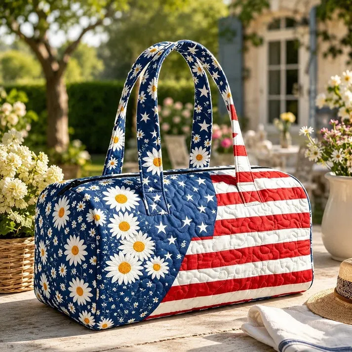 🎒🌸 Hot Seller &ndash; Bohemian-style quilted bag