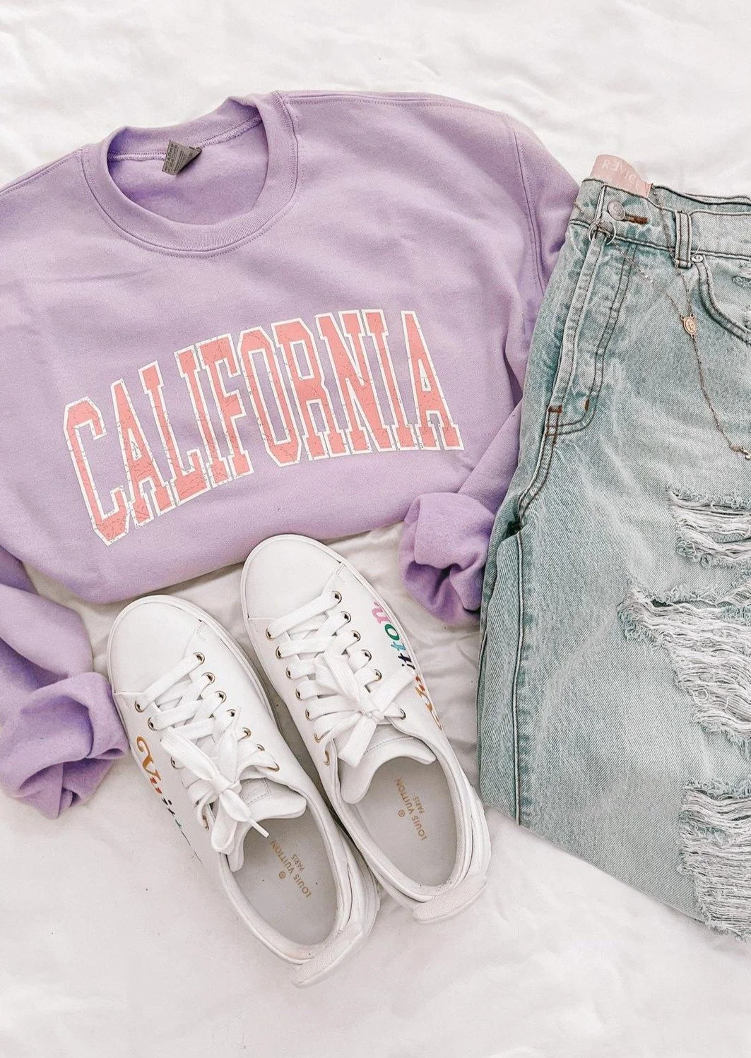 CALIFORNIA CREWNECK August Lemonade August Lemonade