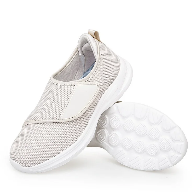 Women's Wide Comfort Walking Shoes Fly Weave Breathable  Stunahome.com