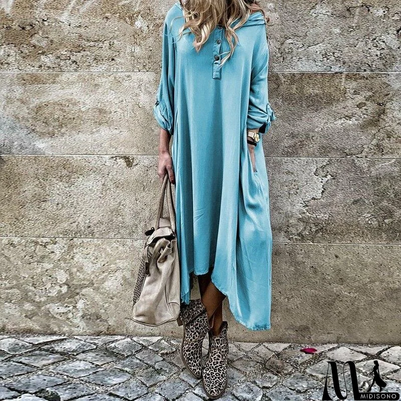 MidiSono - Casual and Comfortable winter Dress