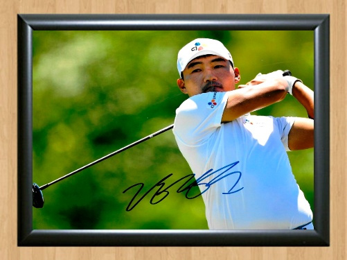Sung Kang Golf Signed Autographed Poster Photo Poster painting Memorabilia A4 8.3x11.7