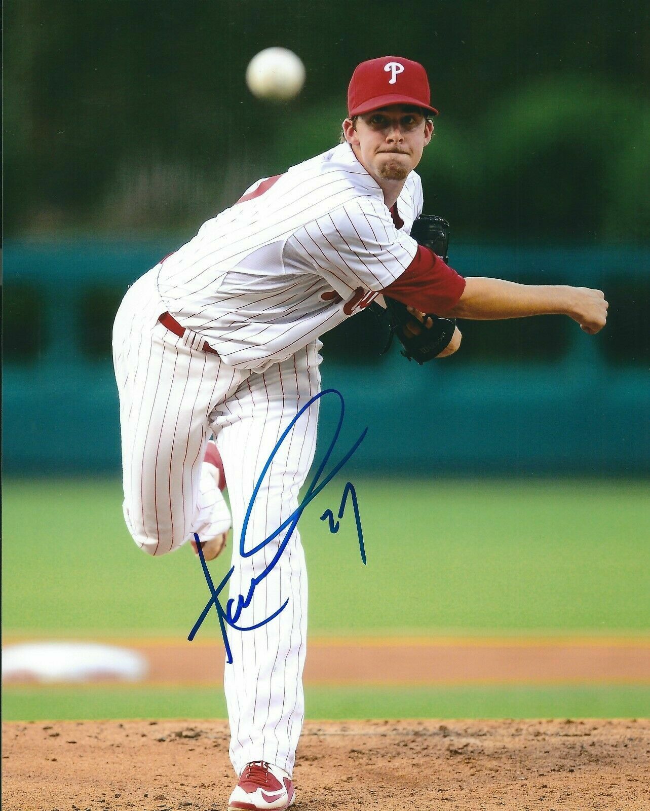 Aaron Nola Autographed Signed 8x10 Photo Poster painting ( Phillies ) REPRINT