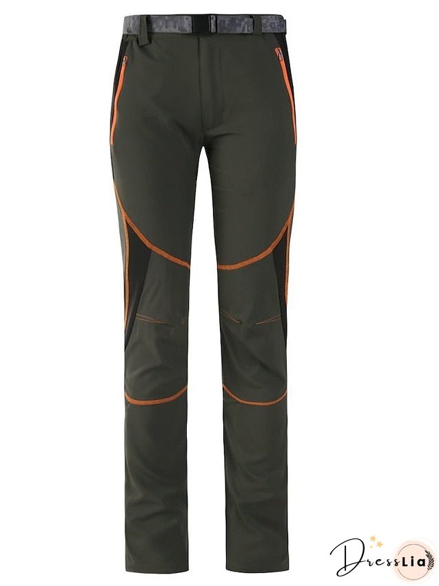 Women's Hiking Pants Trousers Patchwork Summer Outdoor Uv Resistant Breathable Quick Dry Lightweight Pants / Trousers