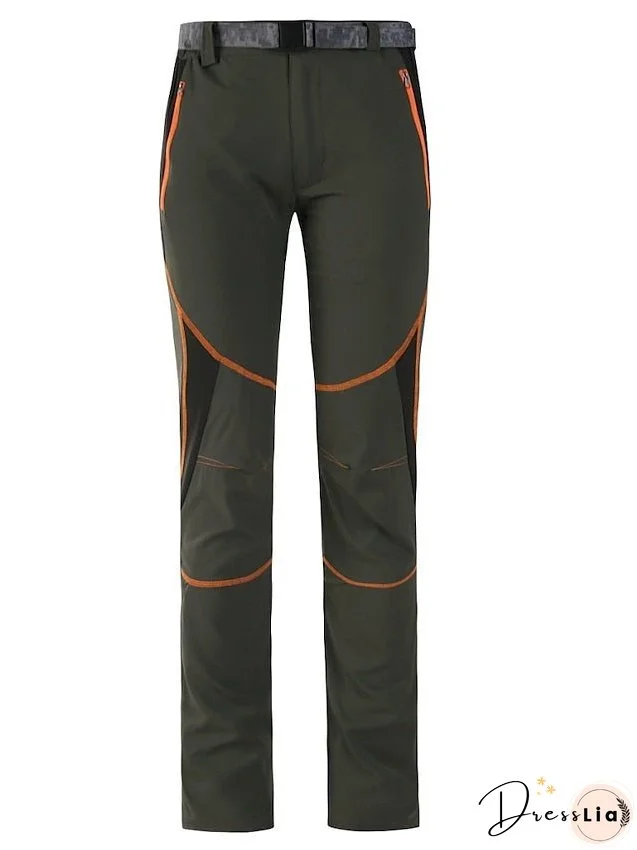 Women's Hiking Pants Trousers Patchwork Summer Outdoor Uv Resistant Breathable Quick Dry Lightweight Pants / Trousers