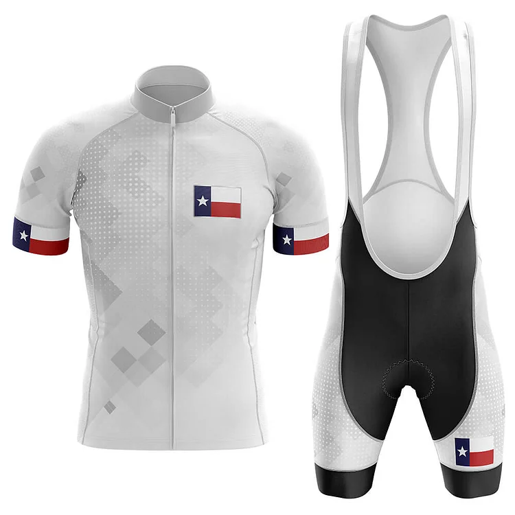 Texas Men's Short Sleeve Cycling Kit