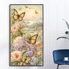 (40*70cm)Butterfly Flower - Full Round Drill Diamond Painting