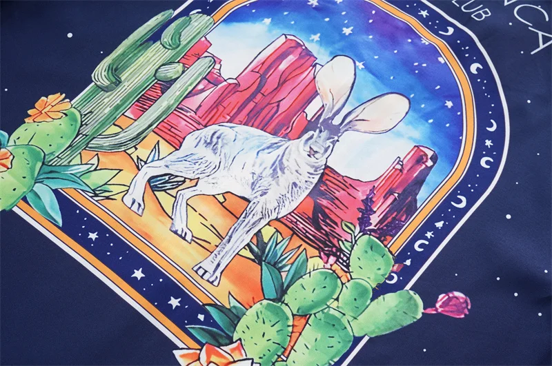 Casablanca 2023 new silk long-sleeved shirt