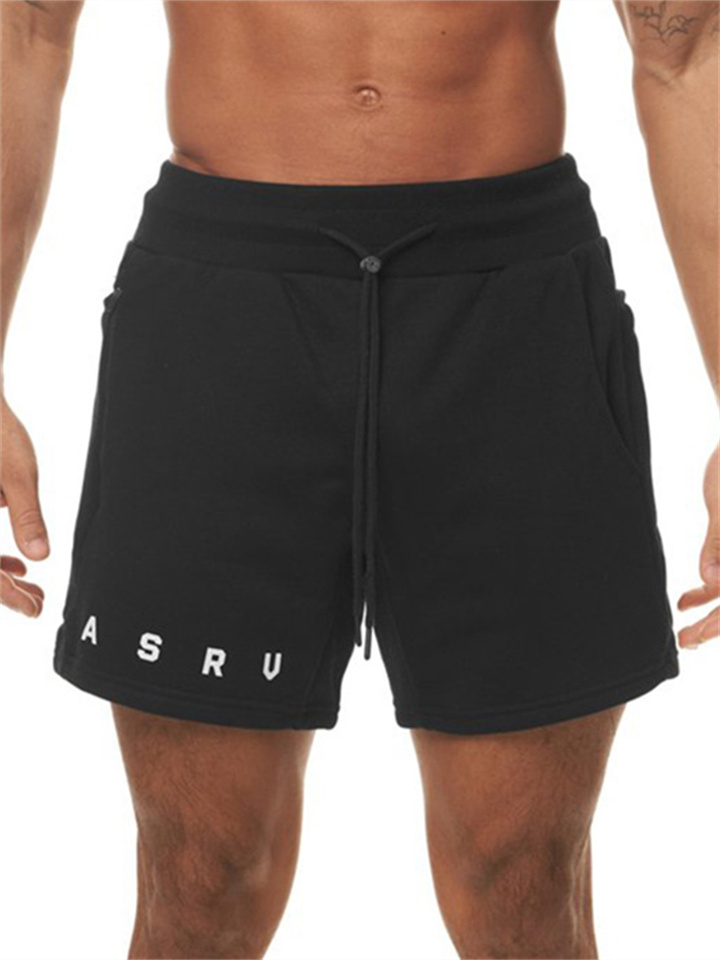Summer Men's Sports Shorts Terry Shorts Men's Multi-pocket Running Training Basketball Trousers