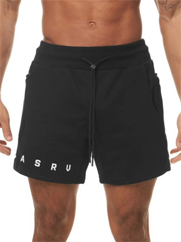 Summer Men's Sports Shorts Terry Shorts Men's Multi-pocket Running Training Basketball Trousers-Cosfine