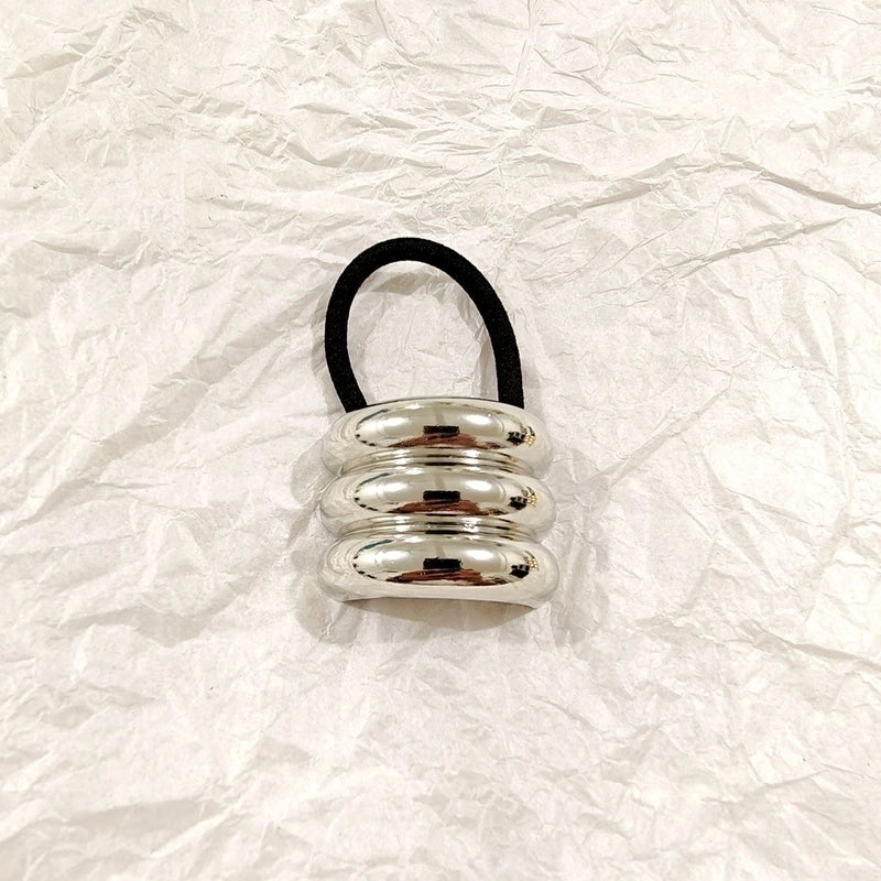 Streetwear Women’s Geometric Alloy Plating Hair Tie