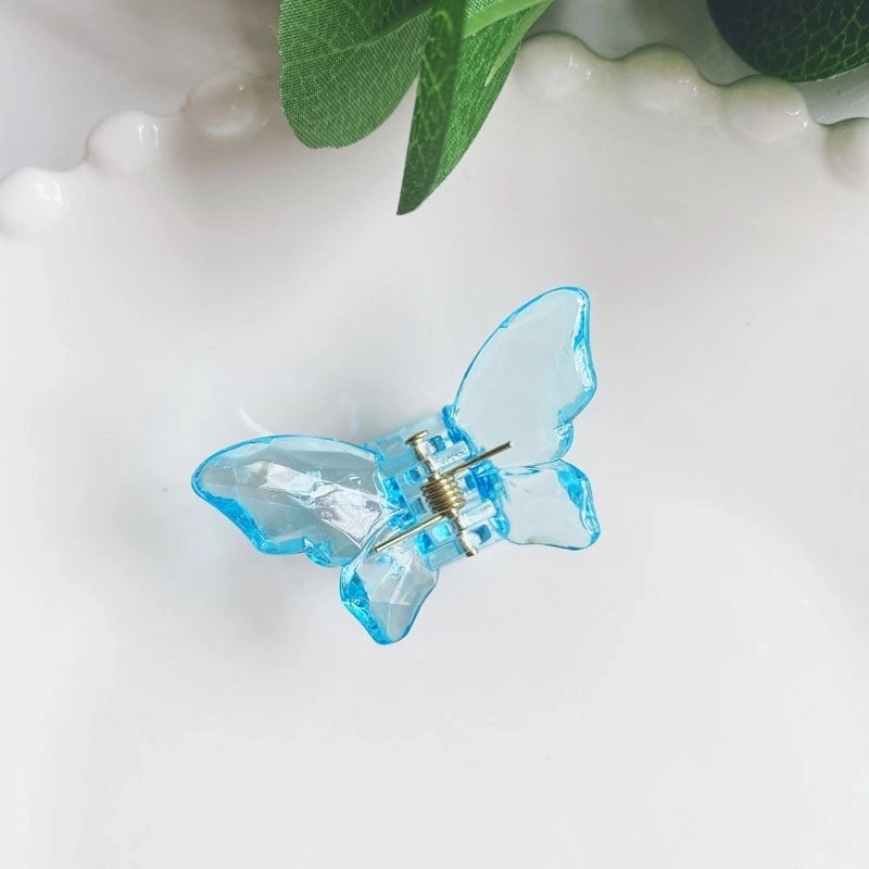 Fashion Butterfly Plastic Hair Claws 1 Piece