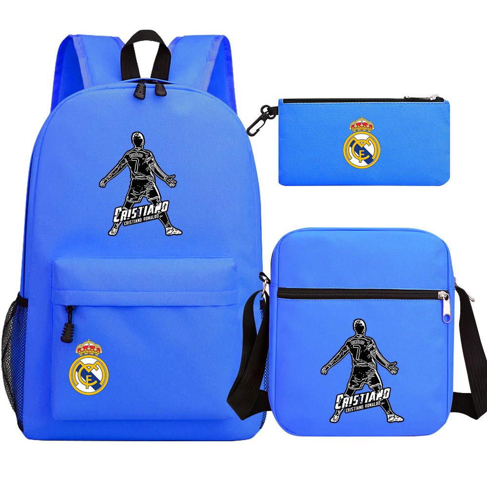 Mayoulove Cristiano Ronaldo Backpack Durable Design Lightweight For School Use-Mayoulove