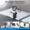 Travel magnetic mobile phone holder magsafe foldable telescopic rotating portable support