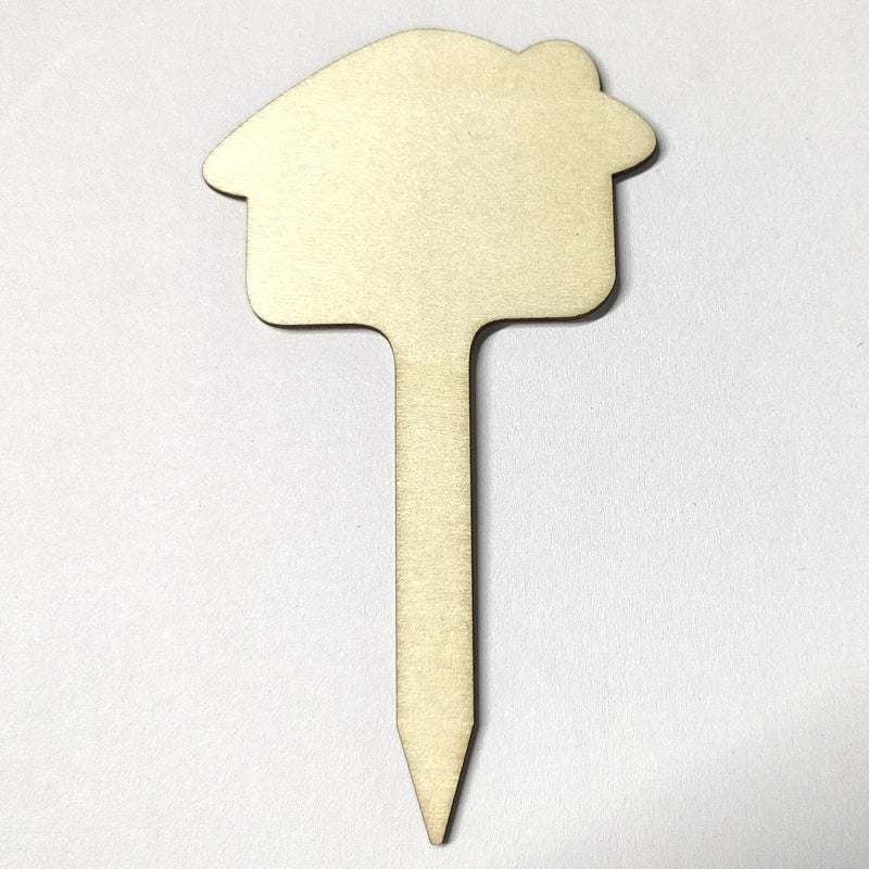 Minimalist Letter Wood Signs Artificial Decorations