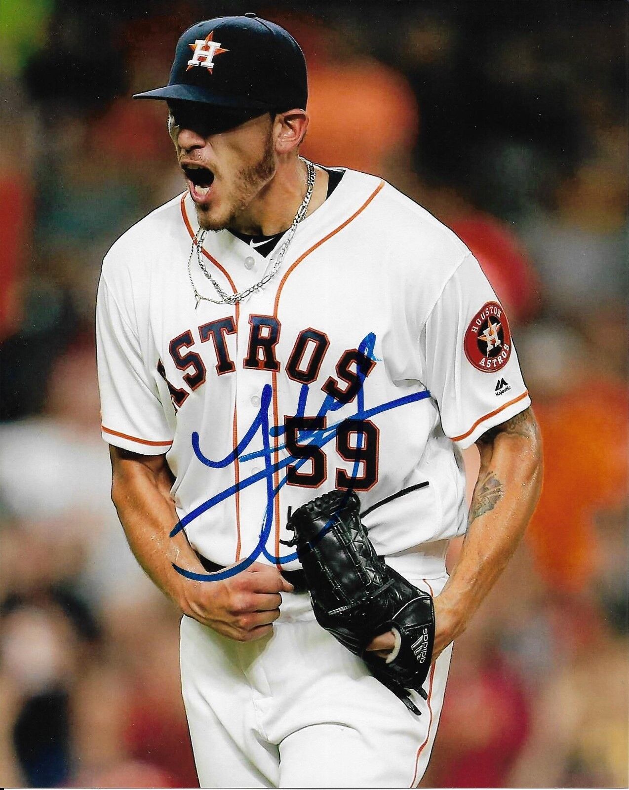 JOE MUSGROVE signed autographed HOUSTON ASTROS 8x10 Photo Poster painting w/COA