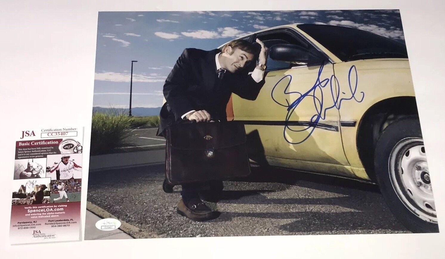 BOB ODENKIRK Signed BETTER CALL SAUL 11x14 Photo Poster painting Autograph SAUL GOODMAN JSA COA