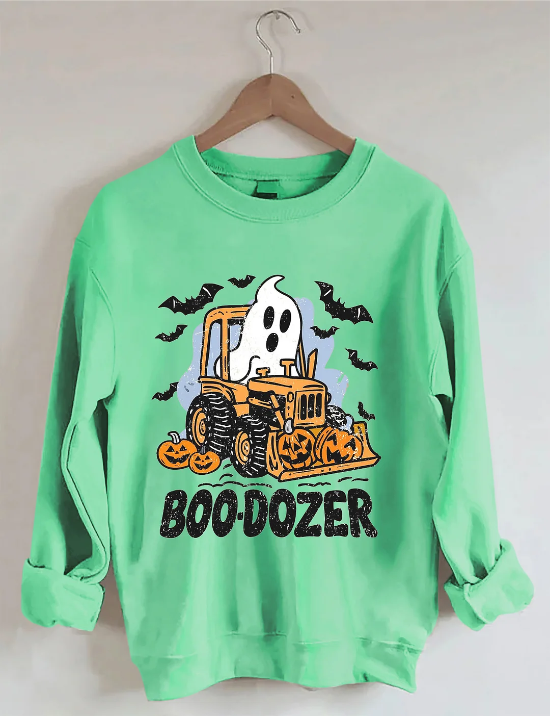 Funny Halloween Construction Sweatshirt