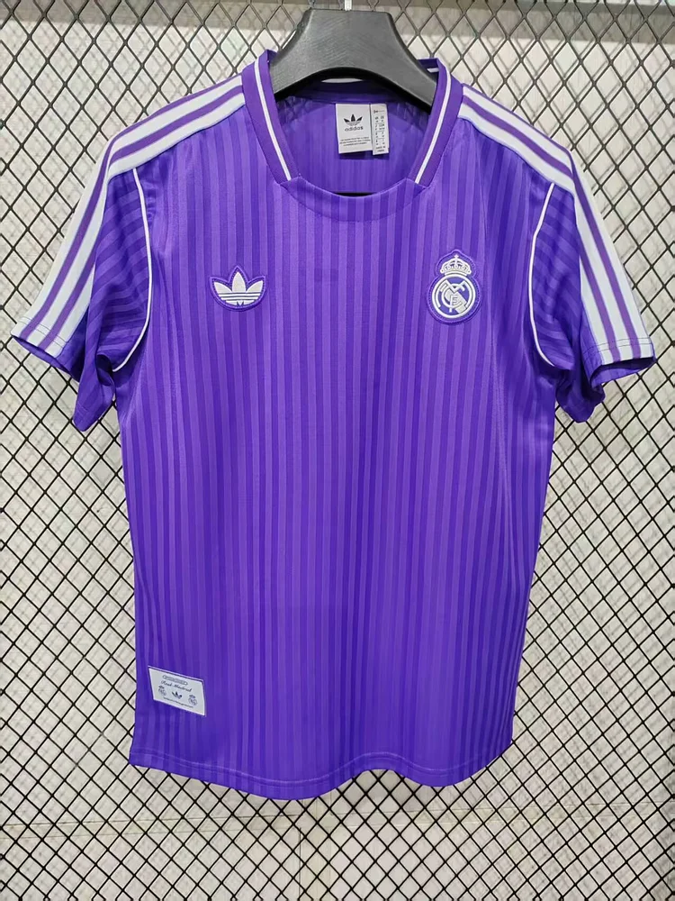 2025-26-Real Madrid Retro Commemorative Edition - Jersey - Fan Edition