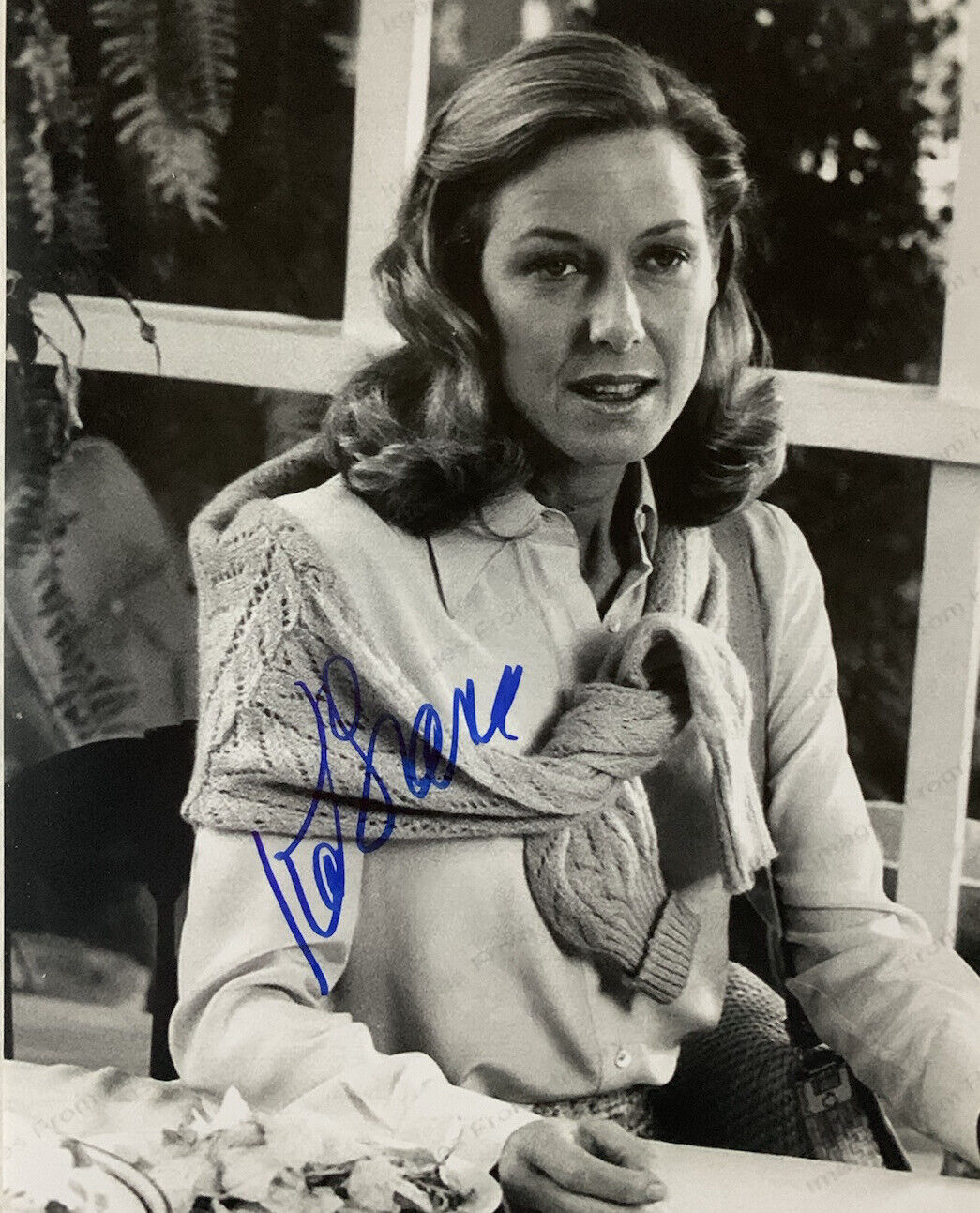 KAREN GRASSLE HAND SIGNED 8x10 Photo Poster painting LITTLE HOUSE ON THE PRAIRIE AUTOGRAPH COA