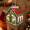 DIY Wooden House Diamond Art Painting Kit for Adults Home (Christmas Cottage)