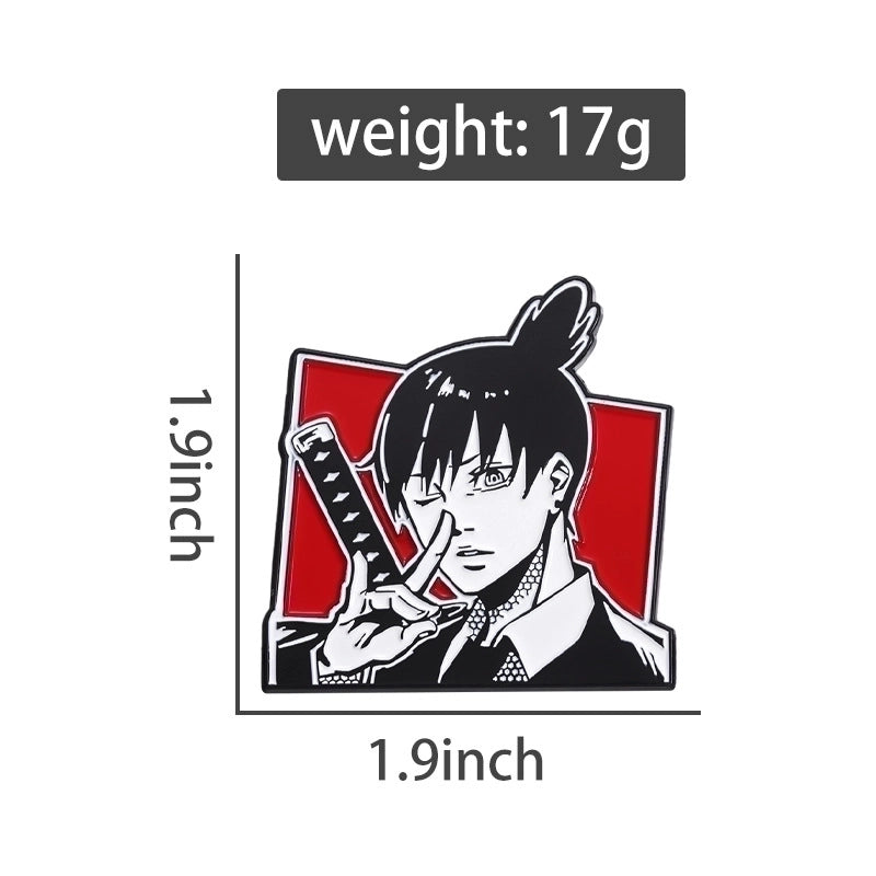 Cartoon Style Minimalist Cartoon Character Letter Alloy Stamping Stoving Varnish Plating Unisex Brooches