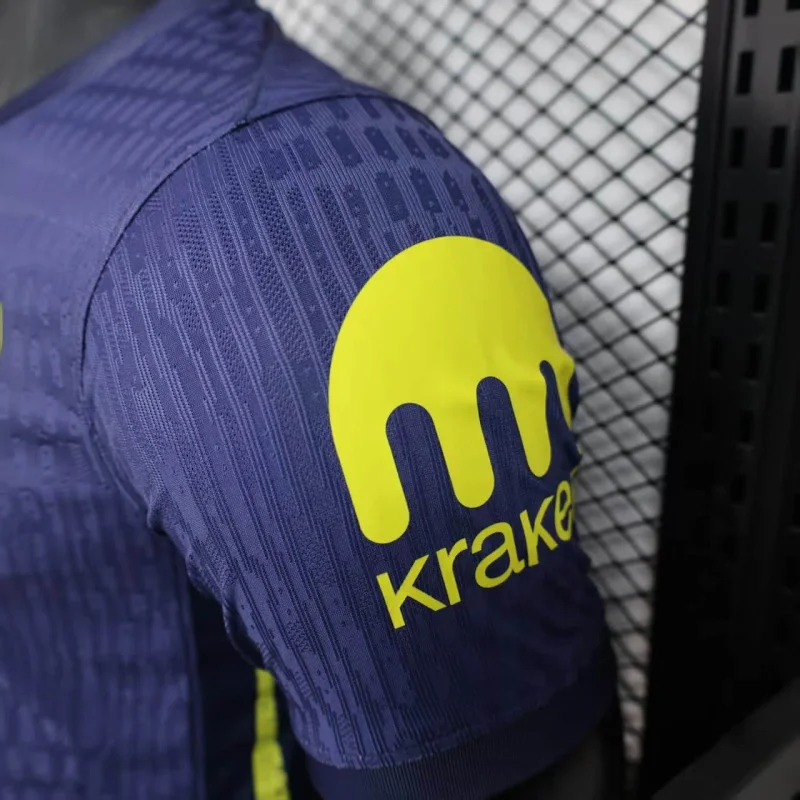 25/26 Atletico Madrid Away Player Version Football T-Shirt Thai Quality