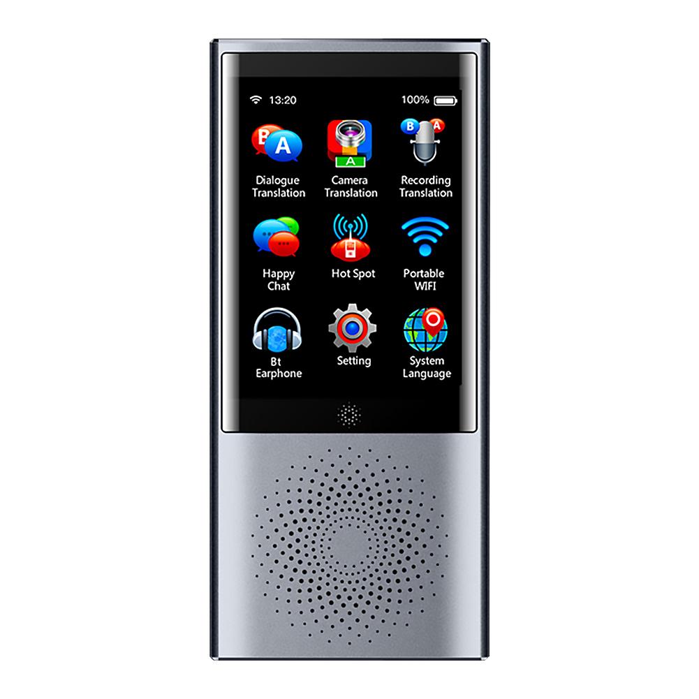 

Boeleo W1 2.8 inch AI Voice Photo 4G WiFi 77 Languages Translator (Grey), 501 Original