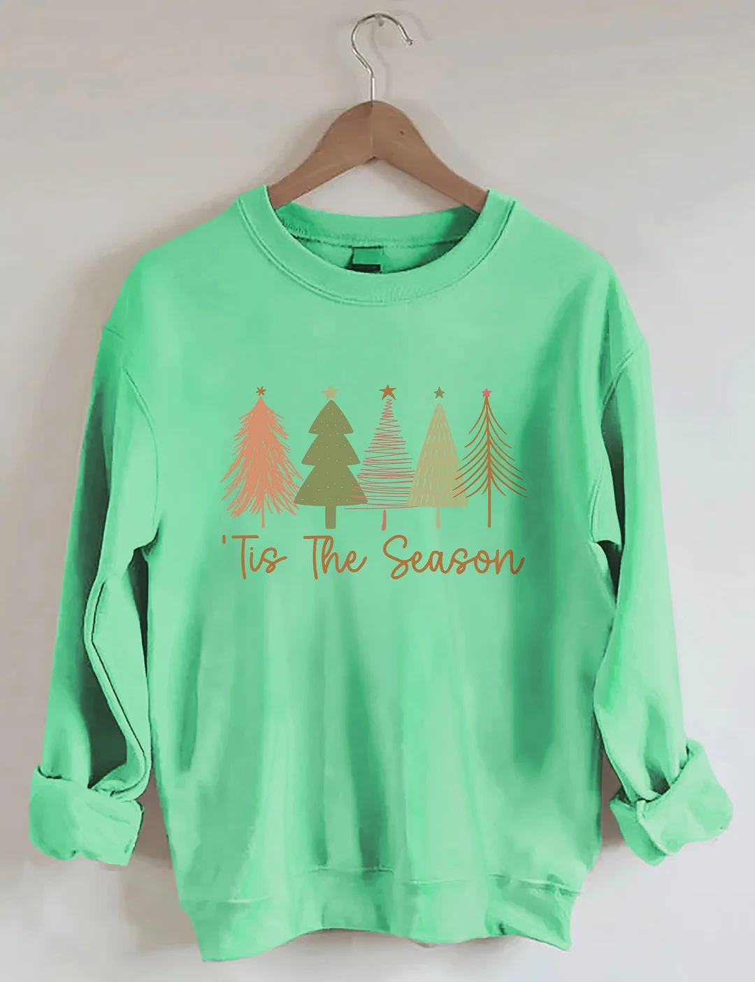 Boho Christmas Trees Sweatshirt