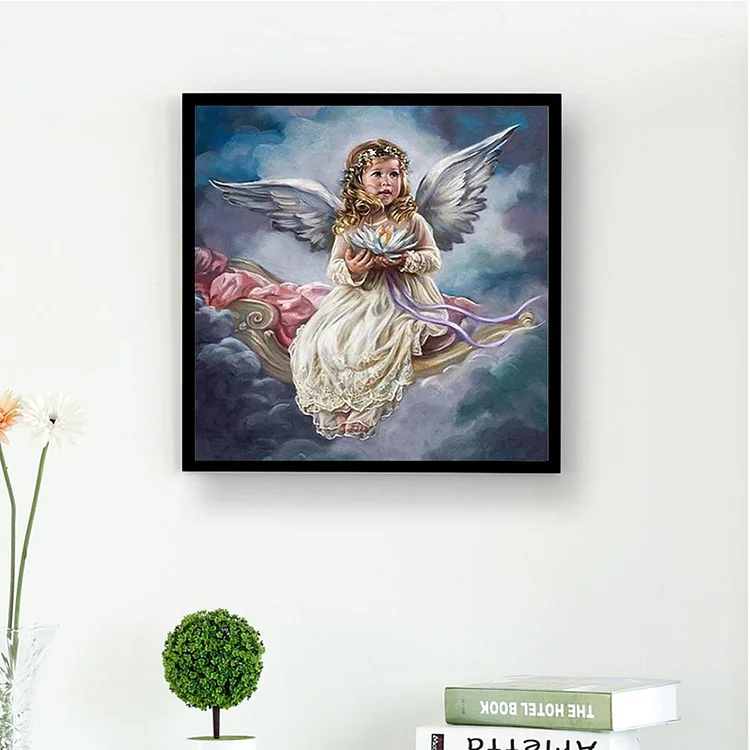 Large Size Gift Diamond Painting Angels DIY 5D 'square' and 'round' Resin  Diamond Embroidery Sale Mosaic Cross Stitch Cartoon Fairy 