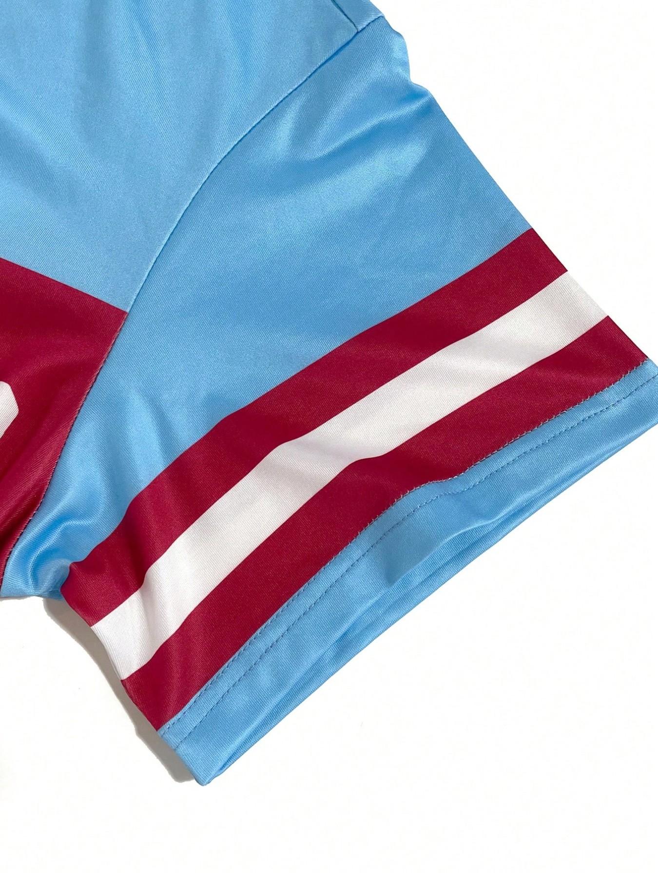 Women's Puerto Rico Soccer Jersey, Y2K Streetwear Tee, Loose Breathable All-Over Print Athletic Top