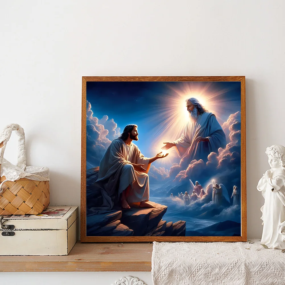 Diamond Painting - Full Round Drill - Jesus(Canvas|30*30cm)