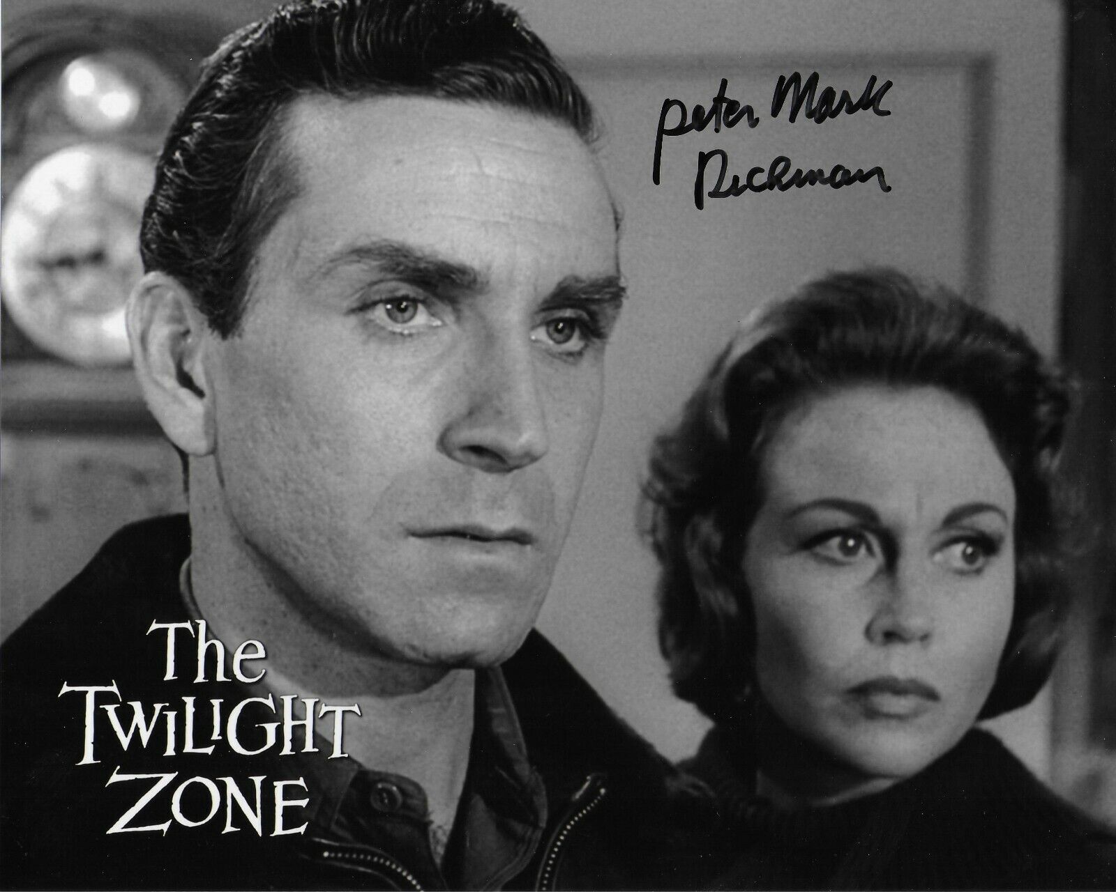 Peter Mark Richman Twilight Zone Autographed 8X10 Photo Poster painting #4 signed @HShow