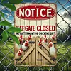 Chicken Notice - Vintage Metal Signs(8*12Inch/12*16Inch) - Chicken