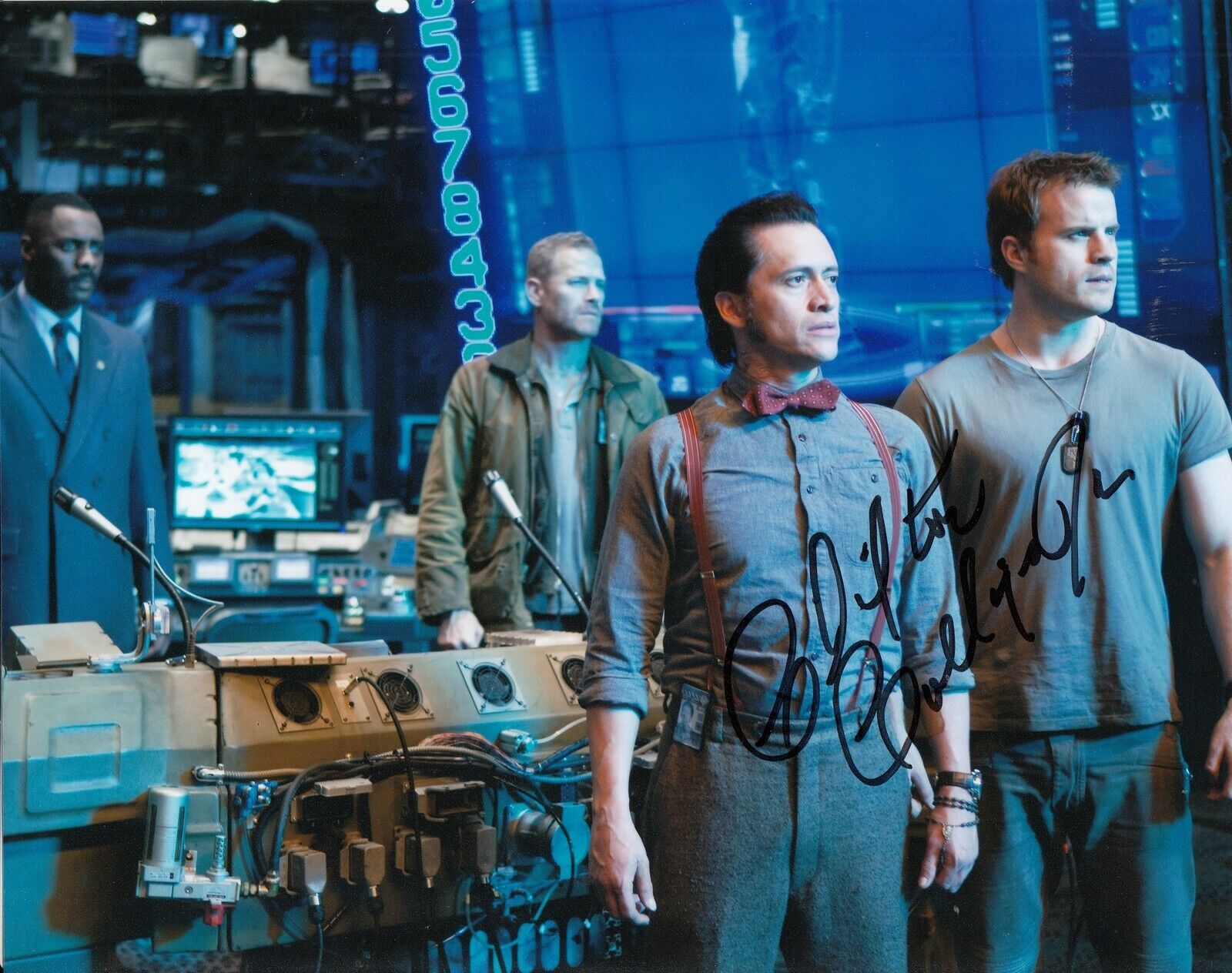 CLIFTON COLLINS JR signed (PACIFIC RIM) 8X10 Photo Poster painting *Ops Tendo Choi* W/COA