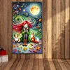 (40*70cm)Girl - Full Round Drill Diamond Painting