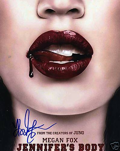 KYLE GALLNER 'JENNIFER'S BODY' NIGHTMARE ON ELM STREET SIGNED 8X10 PICTURE *COA