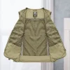 Breathable Mesh Zip Cargo Vest