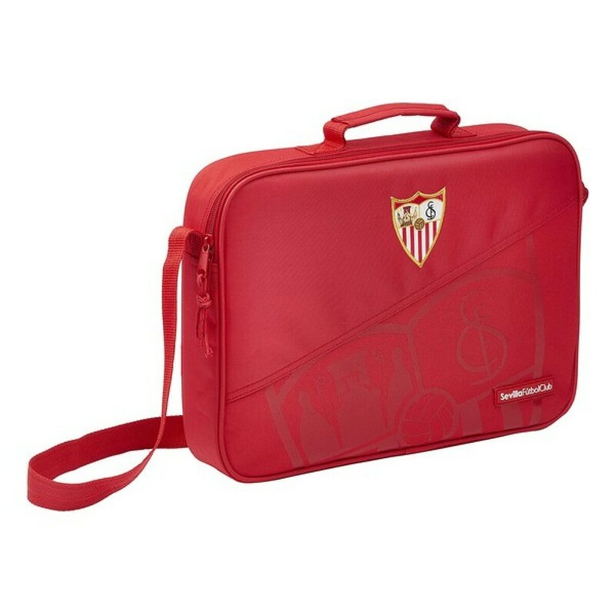 School Satchel Sevilla F&uacute;tbol Club Red (38 x 28 x 6 cm)