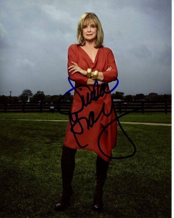 LINDA GRAY signed autographed DALLAS SUE ELLEN EWING Photo Poster painting