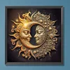 Sun Moon-Full Round Diamond Painting 30*30CM