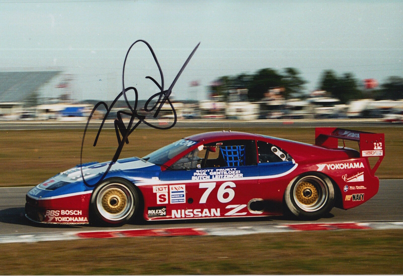 Scott Pruett Hand Signed 12x8 Photo Poster painting Nascar, Cart Legend 2.