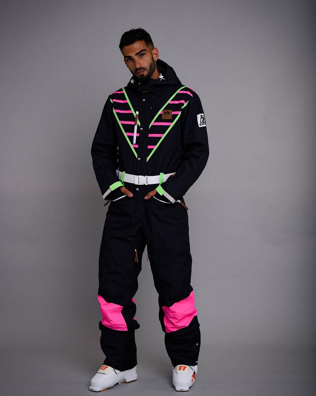 People's Prince Black Ski Suit Men's / Unisex